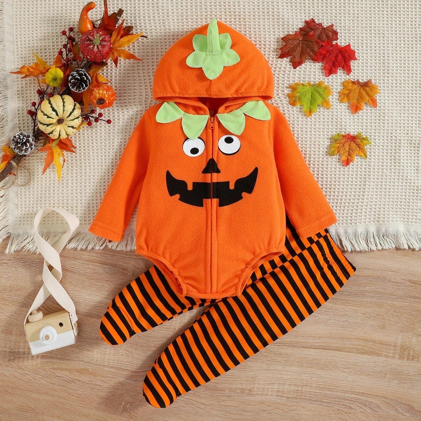 Baby Halloween Costume Long Sleeve Halloween Cosplay Romper