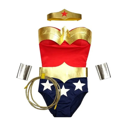 Wonder Woman Vintage Cosplay Ensemble