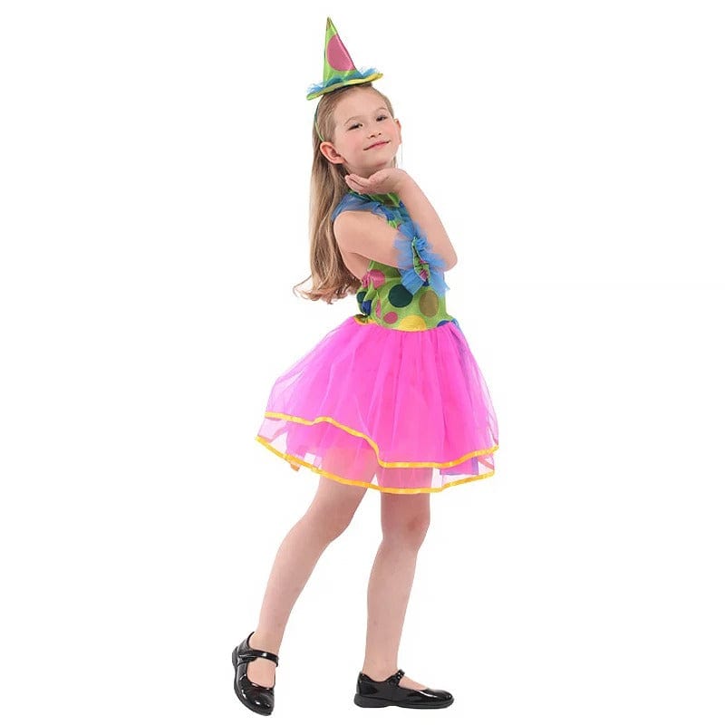 Clown Costume Kids Naughty Clown Dress Up