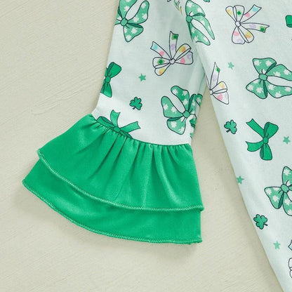 Lucky Charm St. Patrick's Day Baby Outfit