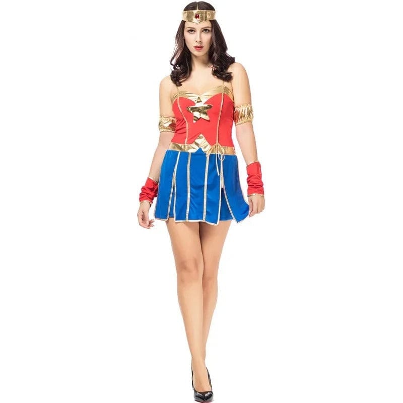 Wonder Woman Costume - Justice League Inspired Superhero Attire