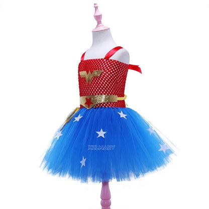 Wonder Woman Costume Supreme Tutu Dress