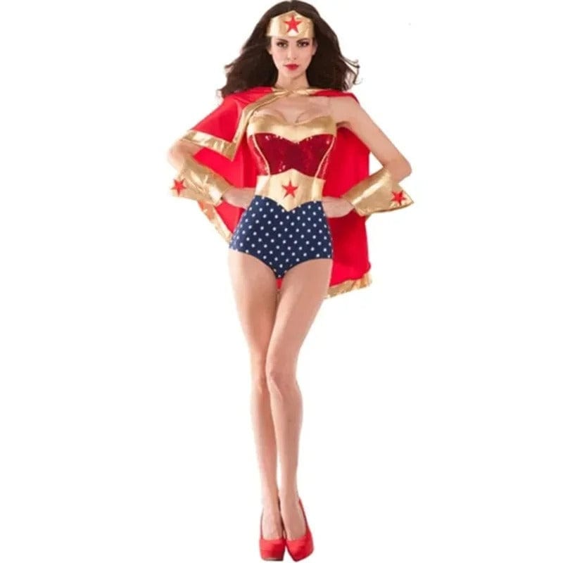 Wonder Woman Glam Warrior Costume