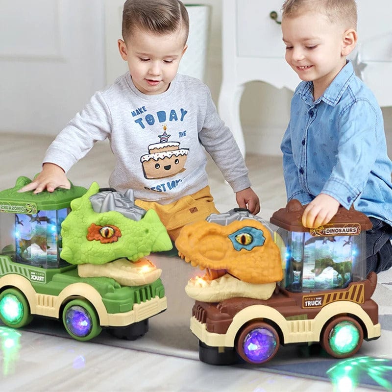 Dinosaur Truck Light & Spray Adventure Set