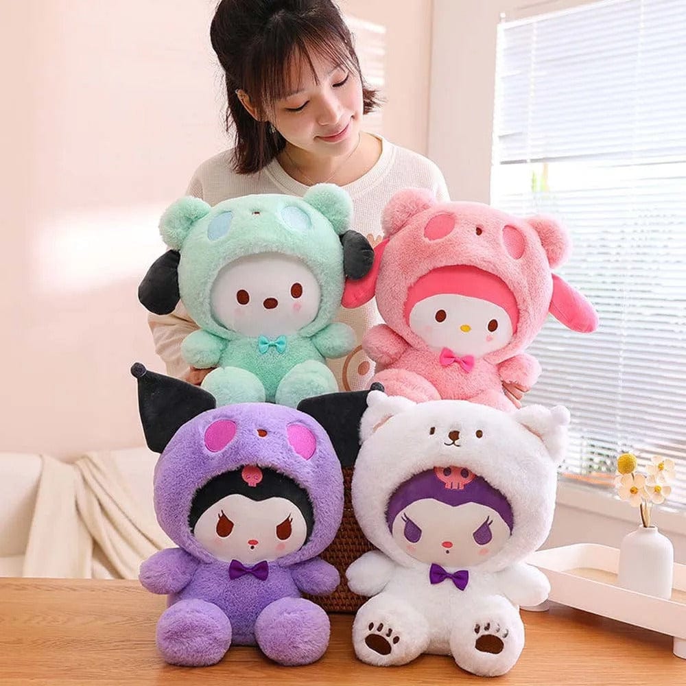 Kuromi & Friends Plush Dolls in Animal Costumes