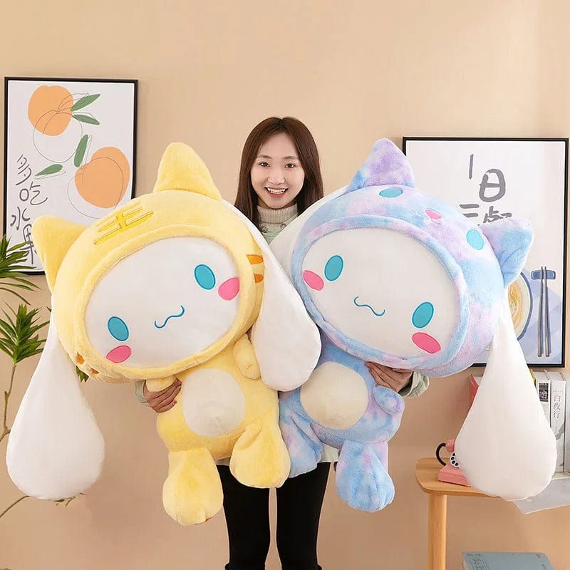 Kuromi & Cinnamoroll Transformation Plush Dolls