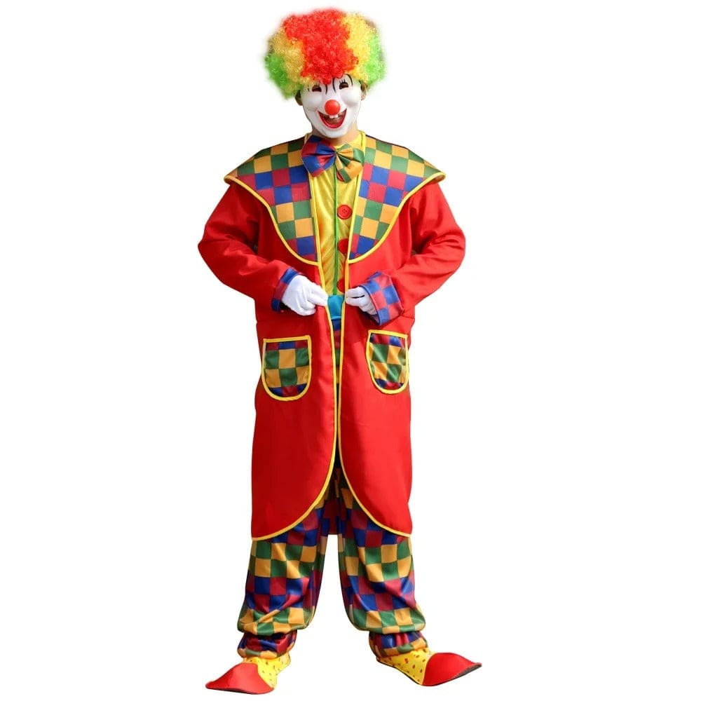 Clown Costume Fancy Dress Up TV Show Video Program Carnival Party