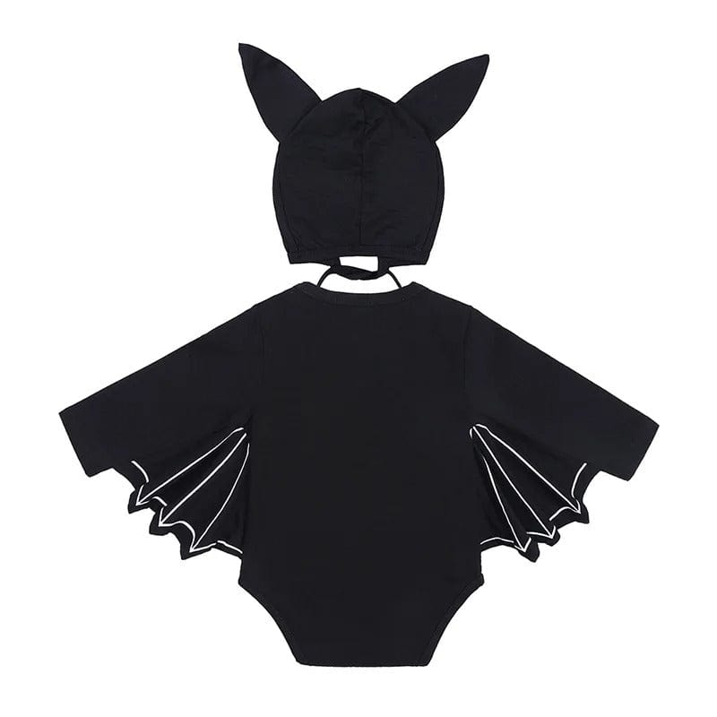 Baby Halloween Costume Bat Wing Toddler Girls Jumpsuit