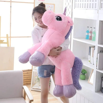 Cuddle-Sized Unicorn Plush Pillow