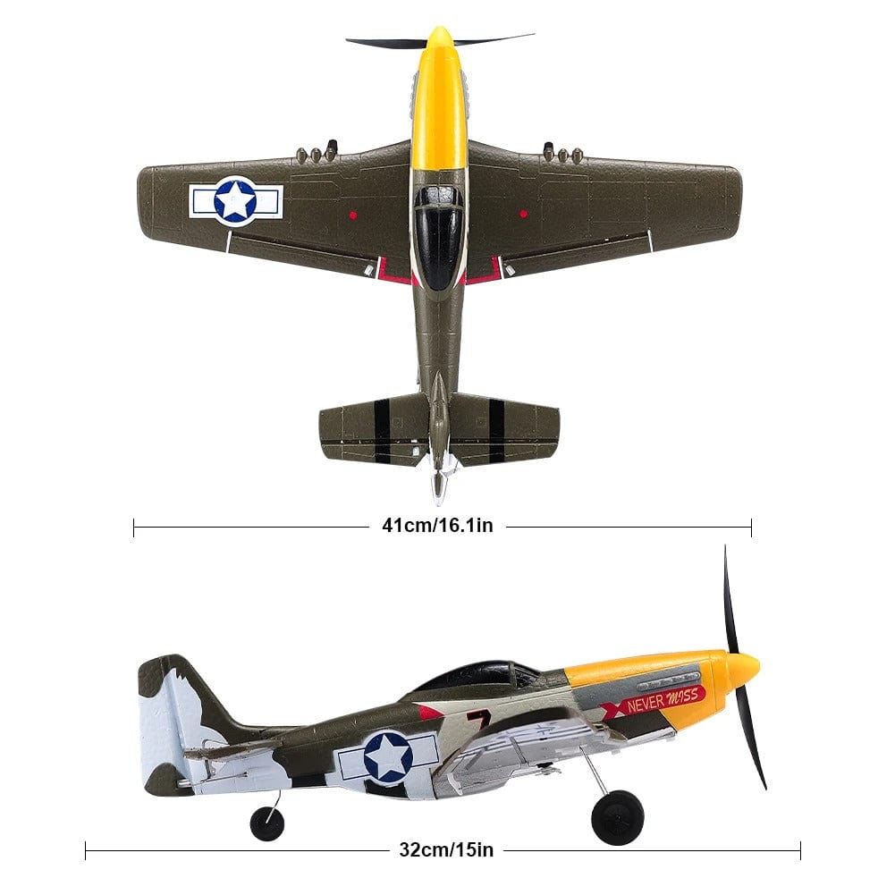 RC Plane P51 Mustang Classic Warbird