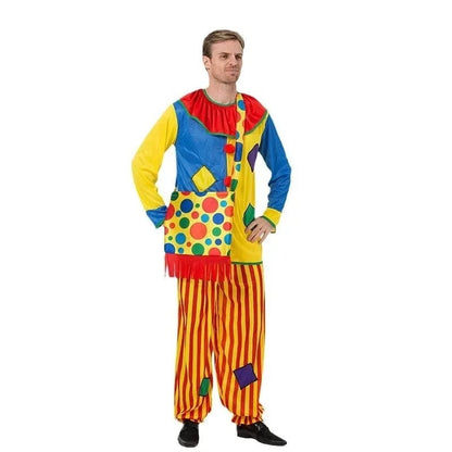 Clown Costume Funny Adult Dance Costume Stage Performance