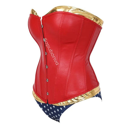 Wonder Woman Inspired Corset Heroine Ensemble