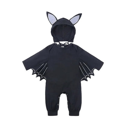 Baby Halloween Costume Bat Wing Toddler Girls Jumpsuit