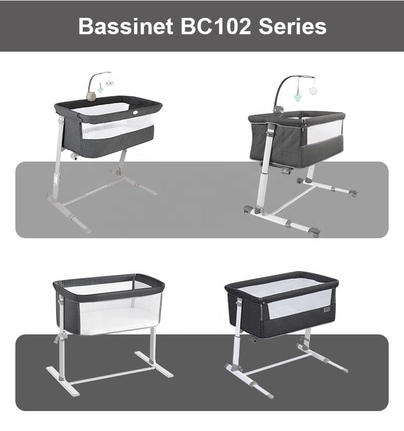 Adjustable Baby Bassinet for Co-Sleeping