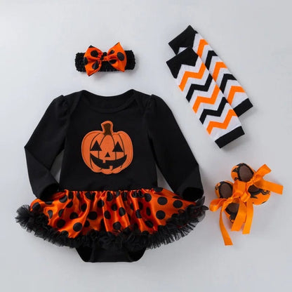 Baby Halloween Costume Romper Infant Tutu Dress Outfit