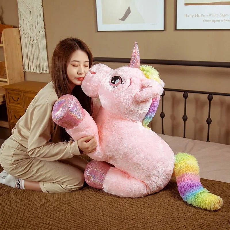 Giant Rainbow Unicorn Plush Toy