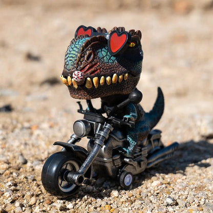 Dinosaur Toy Rex Rider Pullback Motorcycle