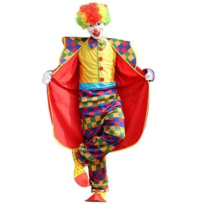 Clown Costume Fancy Dress Up TV Show Video Program Carnival Party