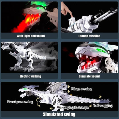 Dinosaur Toy Cyber-Saur Interactive Model