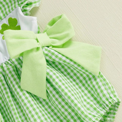 Shamrock Charm St. Patrick's Day Baby Outfit