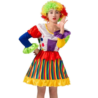 Clown Costume Rainbow Circus