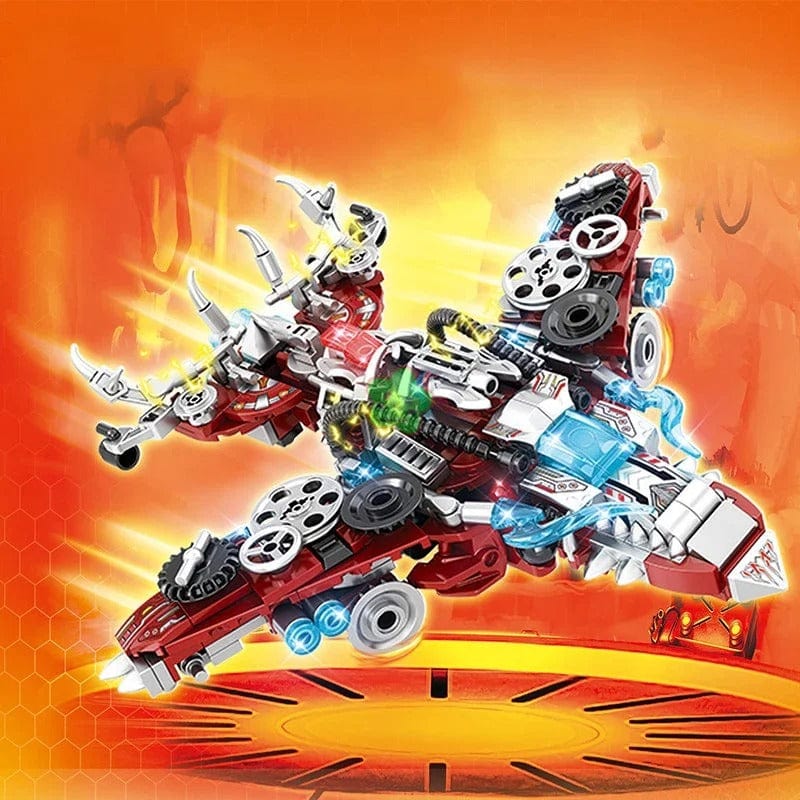 Dinosaur Toy MechanoRex Constructor Set