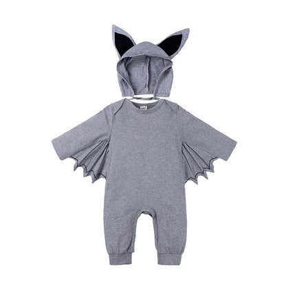 Baby Halloween Costume Bat Wing Toddler Girls Jumpsuit