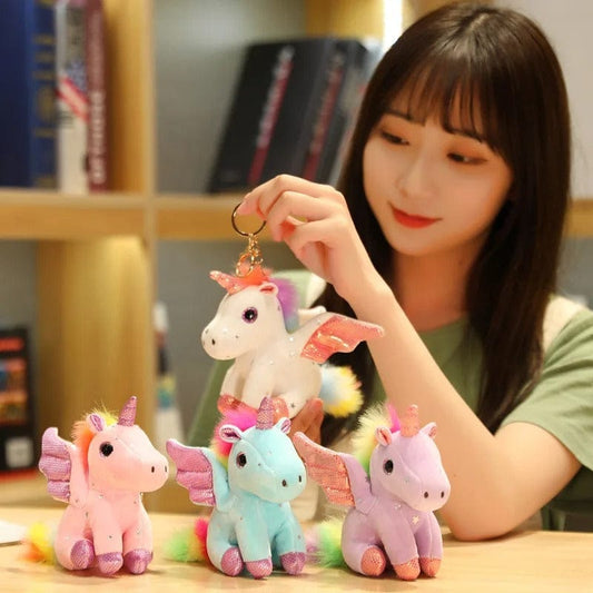 Rainbow Pegasus Unicorn Plush Toy