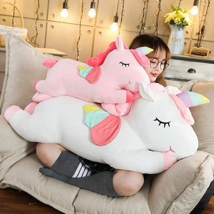 Giant Unicorn Plush Pillow