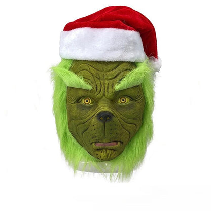 Grinch Costume Green Fur Monster