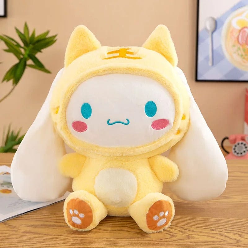 Kuromi & Cinnamoroll Transformation Plush Dolls