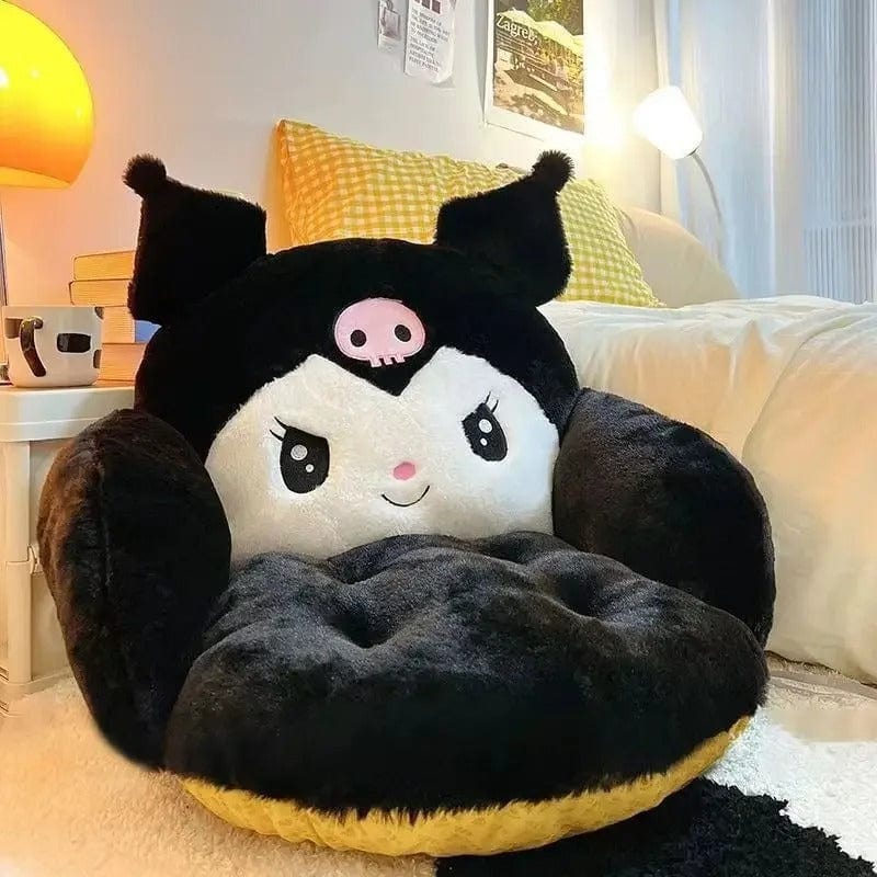 Kuromi Plush Chair Cushion