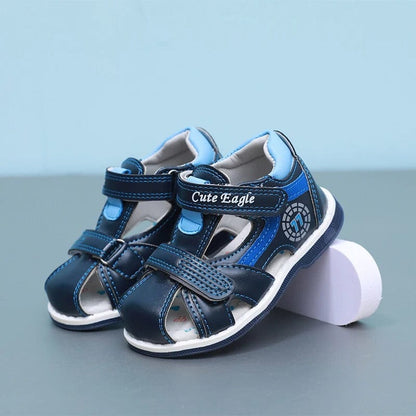 Cute Eagle Kids Gladiator Sandals