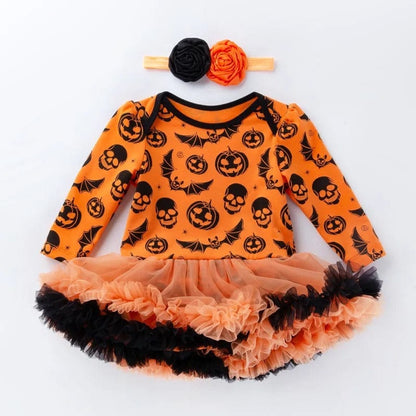 Baby Halloween Costume Romper Infant Tutu Dress Outfit