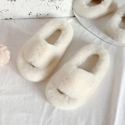 CozyCloud Kids Plush Slippers