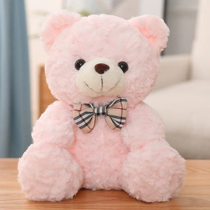Bowtie Charm Stuffed Bear - Gift Plush