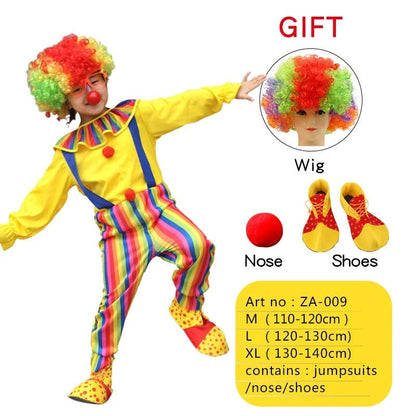 Clown Costume Kids Naughty Clown Dress Up