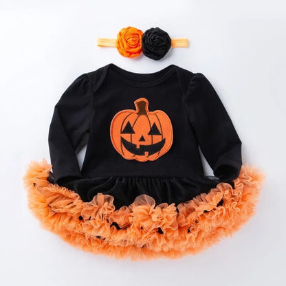 Baby Halloween Costume Romper Infant Tutu Dress Outfit