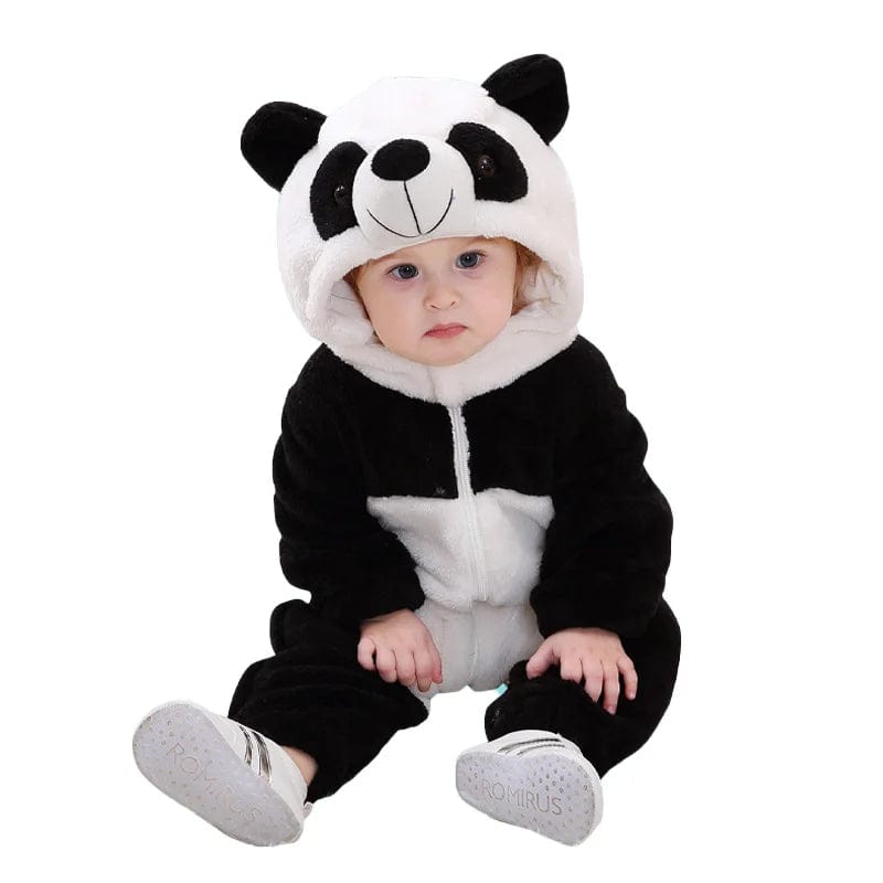 Fleece Cute Baby Snowsuit