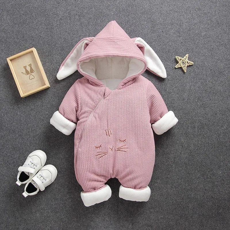 Baby Snowsuit Romper - Warm Cotton Winter Coat