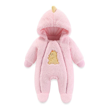 Baby Animal Hooded Romper