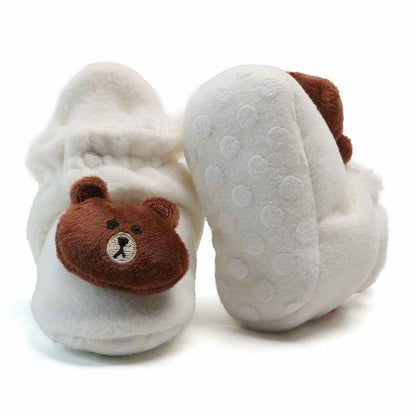 Snow Fun Baby Booties