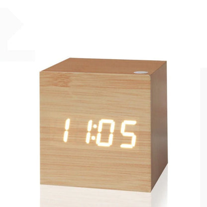 Stylish Cube Digital Desk Clock