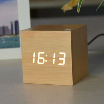 Stylish Cube Digital Desk Clock