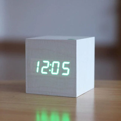 Stylish Cube Digital Desk Clock