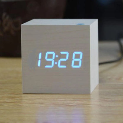 Stylish Cube Digital Desk Clock