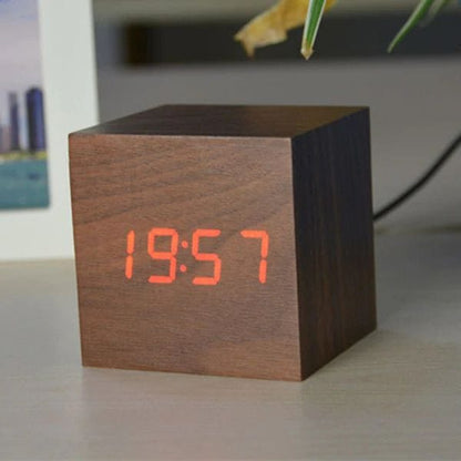 Stylish Cube Digital Desk Clock