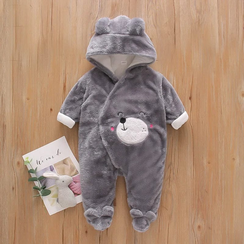 Baby Bunny & Puppy Plush Snowsuit