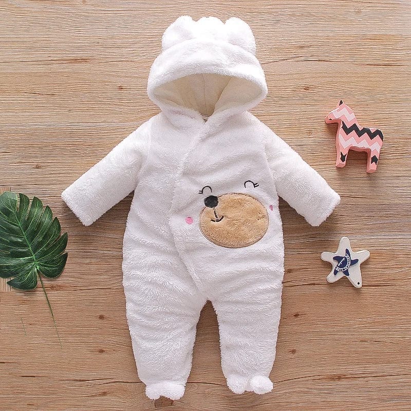 Baby Bunny & Puppy Plush Snowsuit