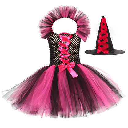 Witch Costume Girls Tutu 2-12 years old